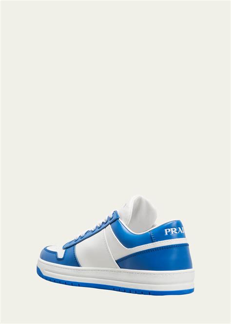 Prada Bicolor Leather Low